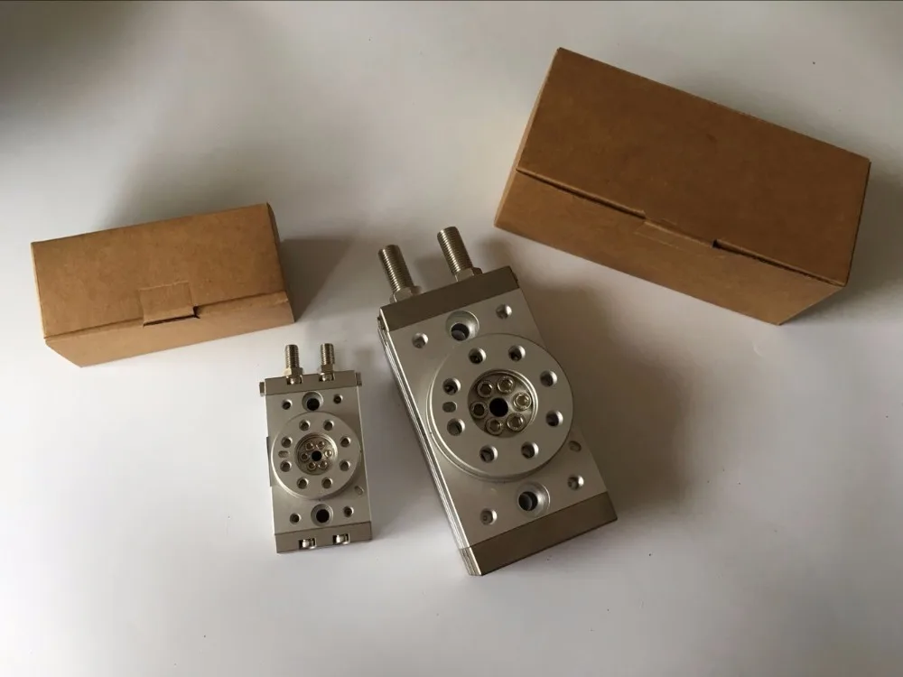 Цилиндр Серии MSQB планшетофон с вращающимся столом вращающийся воздушный цилиндр