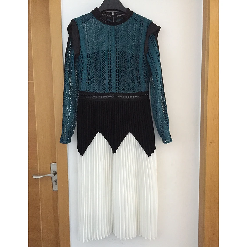 Высокое качество новинка 2019 дизайнерское модное платье для подиума женское