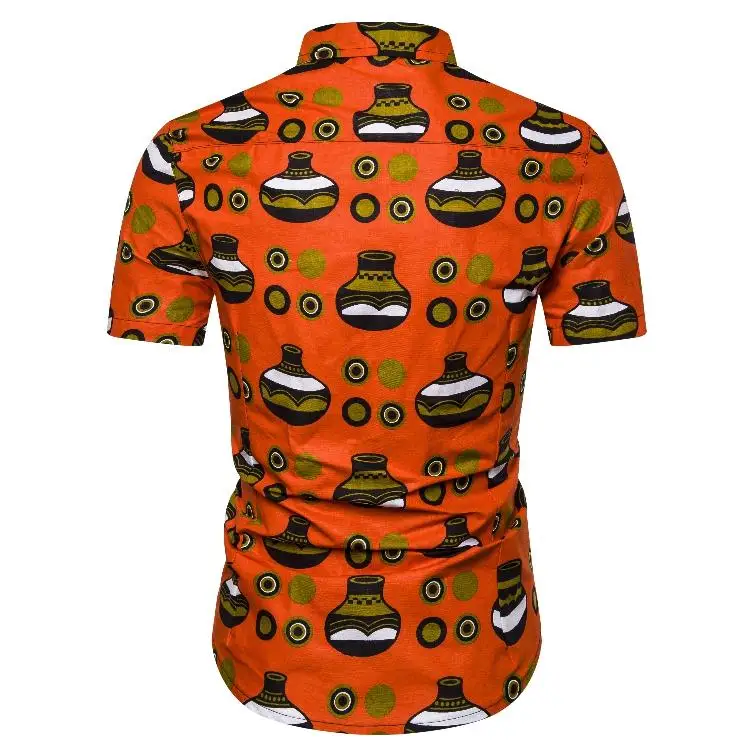 Мужская деловая рубашка Stay National style Блузка Camisa гавайская для мужчин летняя
