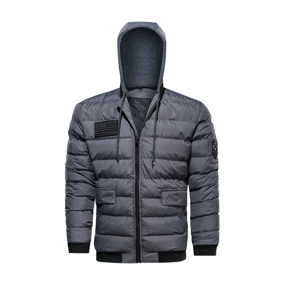 Лидер продаж парка мужские зимние куртки из хлопка Chaquetas Hombre парки повседневная