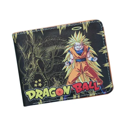 Новое прибытие высокого качества с рисунком аниме кошельки Dragonball кошелек короткие ПУ складной кошельки Кредитная карта кошельки