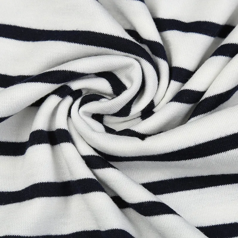 Платье для маленьких девочек Softu летнее платье в синюю полоску с короткими