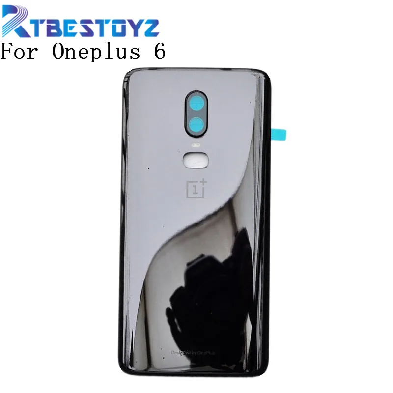 Оригинальное 3D стекло для Oneplus 6 Крышка батарейного отсека чехол задняя крышка