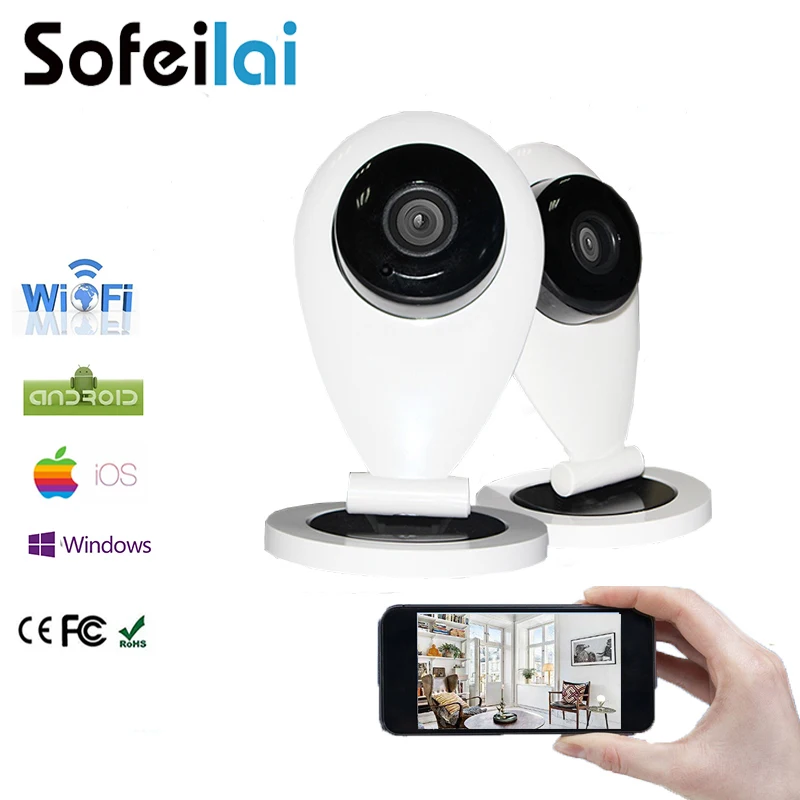 Sofeilai Yoosee Мини Беспроводная ip-камера 720 P домашняя умная Wifi HD Видео Безопасность Обнаружение движения 2 пути аудио CCTV P2P сетевая камера