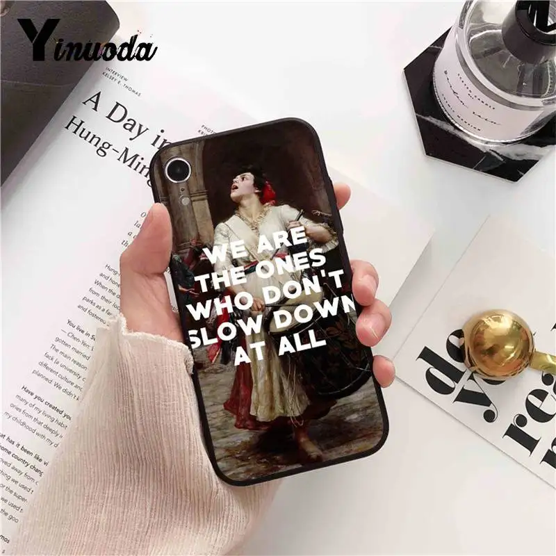 Yinuoda классический художественный чехол для iPhone 8 7 6 6S 6Plus X XS MAX 5 5S SE XR 11 pro max |