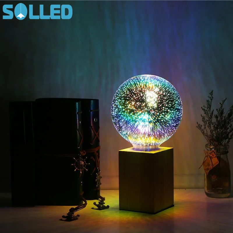 SOL светодиодный Светодиодный 3D красочные креативный декоративный светильник s