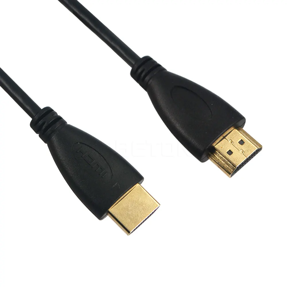 Высокоскоростной позолоченный штекер Kebidu Male-Male 1080P 3D 0 5 м 1 2 3 HDMI-совместимый