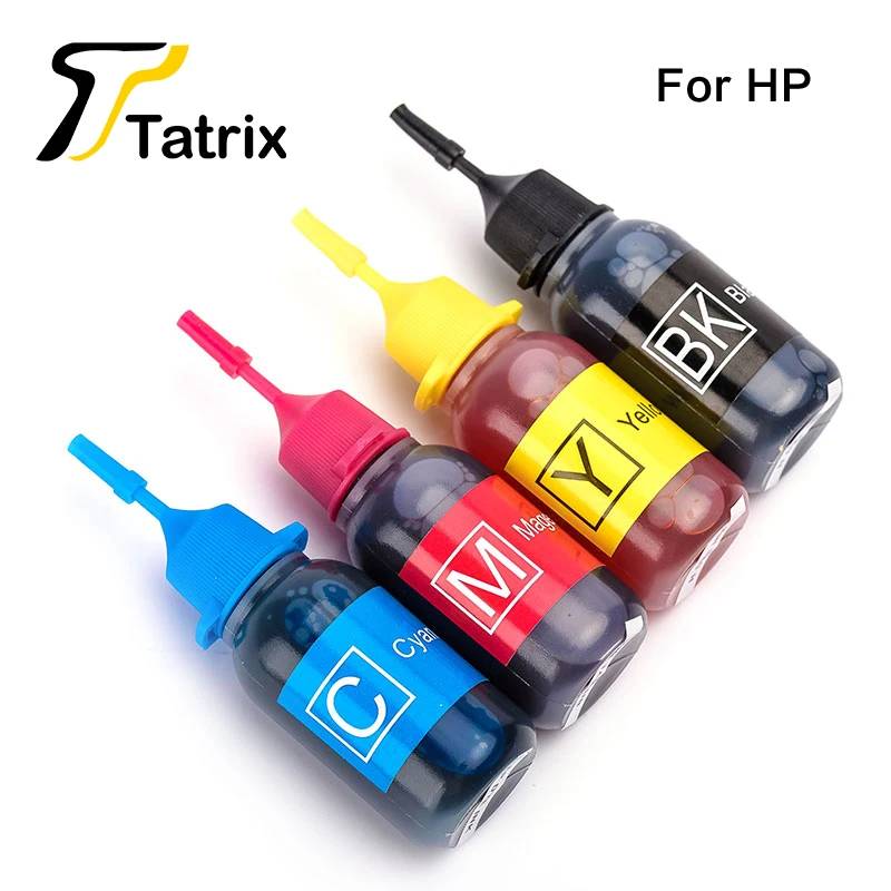 Чернила Tatrix для заправки чернил 4 х30 мл картриджа HP 178XL 364XL 655 950XL 940XL 934XL|dye ink|dye ink for