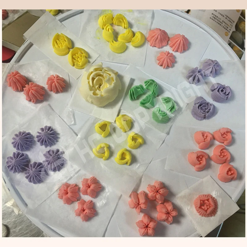 2 шт./компл. насадки для украшения торта в виде лепестков тюльпана|baking tools|cupcake baking