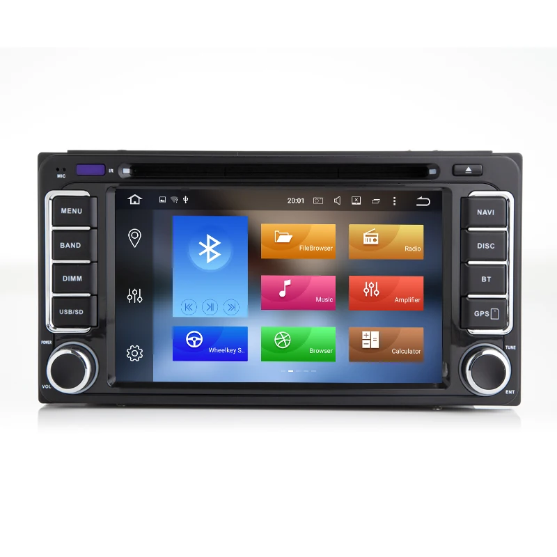 DSP Android 11 4 Гб 8-ядерный автомобильный DVD-плеер для Toyota RAV4 Corolla EX Vios Vitz Hilux Terios Avanza