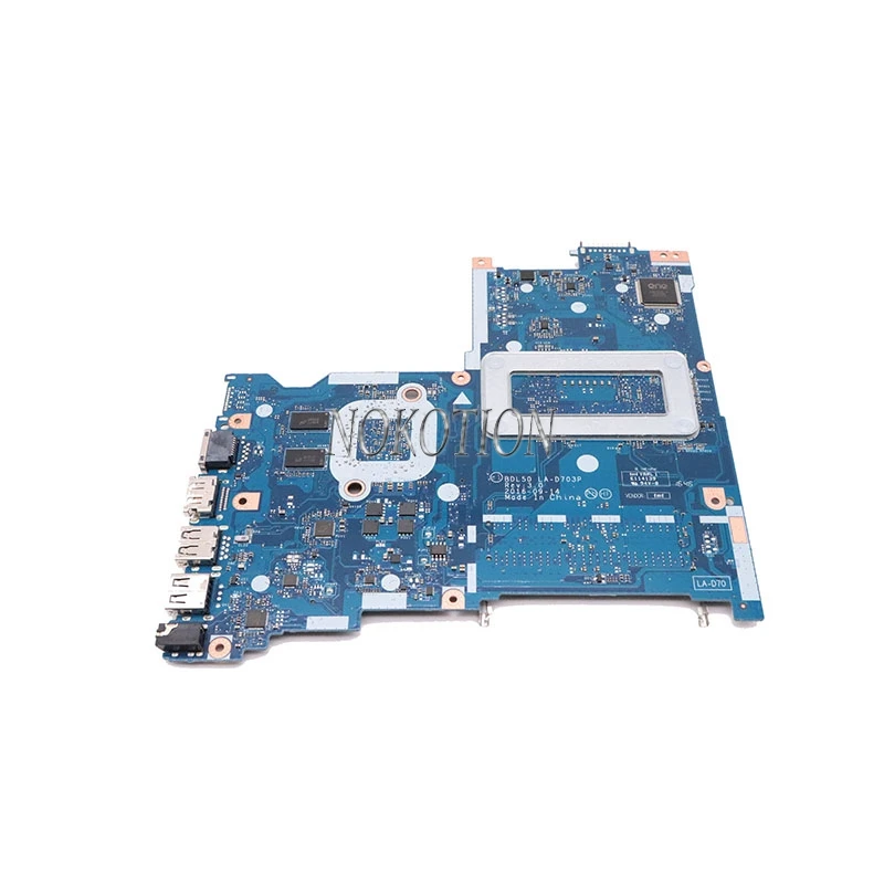Nokotion BDL50 LA-D703P для HP 15-AY 15-BD 15-ac 854940-601 854940-001 материнская плата ноутбука с