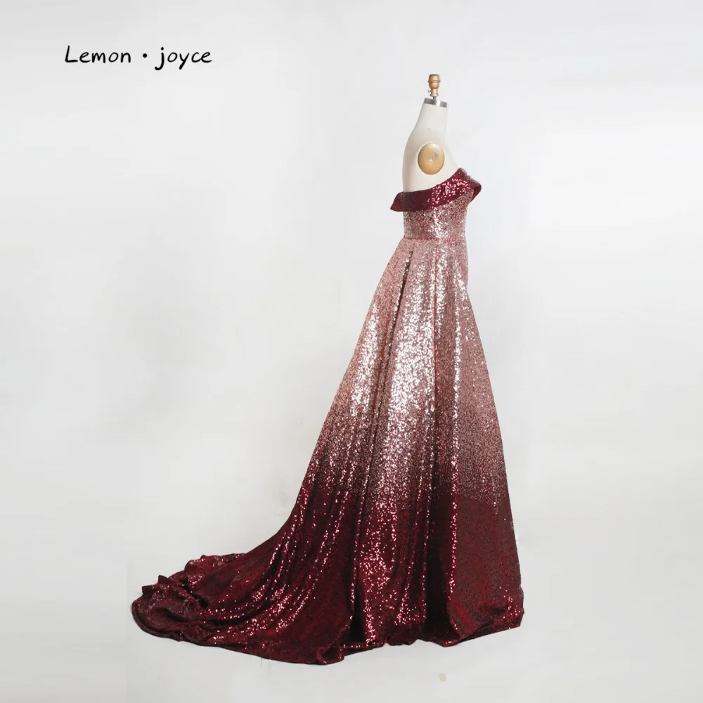 Lemon joyce блестками платье для выпускного вечера 2020 великолепное милое с открытой