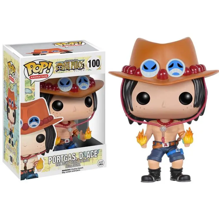 Funko Pop аниме одна деталь Коллекционная модель игрушечная обезьянка D. Луффи нами