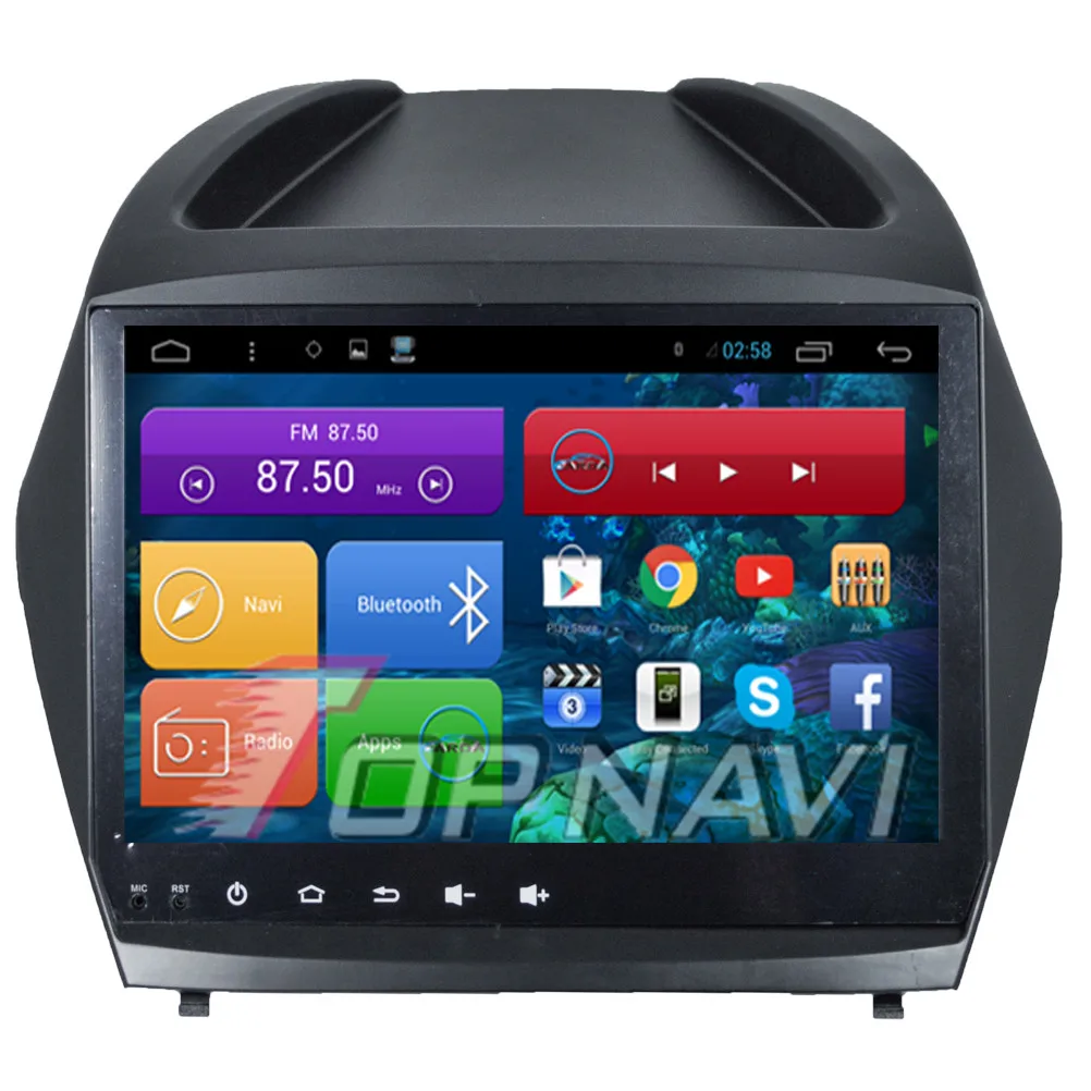 

Topnavi четырехъядерный Android 6,0 Автомобильный GPS навигатор для Hyundai IX35 2015 Авторадио Мультимедиа Аудио стерео, без DVD