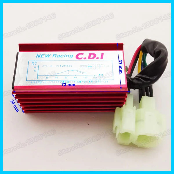 Ignition Coil &amp Racing 6 Pin CDI Box For GY6 50cc 125cc 150cc Moped Scooter Motocross Motorbike ATV Go Kart | Автомобили и