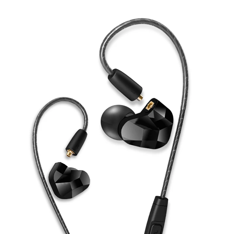 Salar Pro Dual Dynamic Driver Professional In Ear Sport Earphone with Mic for Mobile MP3 player Replacement cable | Электроника