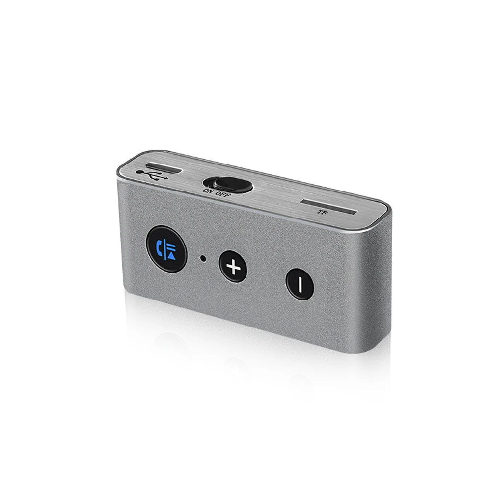 Kebidu беспроводной автомобильный комплект громкой связи, Автомобильный Bluetooth Aux приемник, адаптер 3,5 мм, музыкальный аудио приемник, поддержка MP3TF карты A2DP