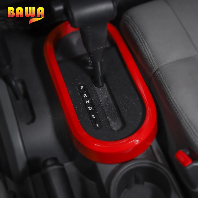 Автомобильная наклейка BAWA для интерьера s панель рычага переключения передач на