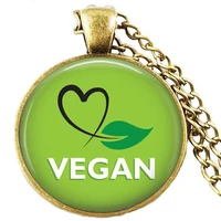 vegan diet jewelry vegetarian diet pendant go organic necklaceherbivore necklace go vegan necklace paleo diet necklace