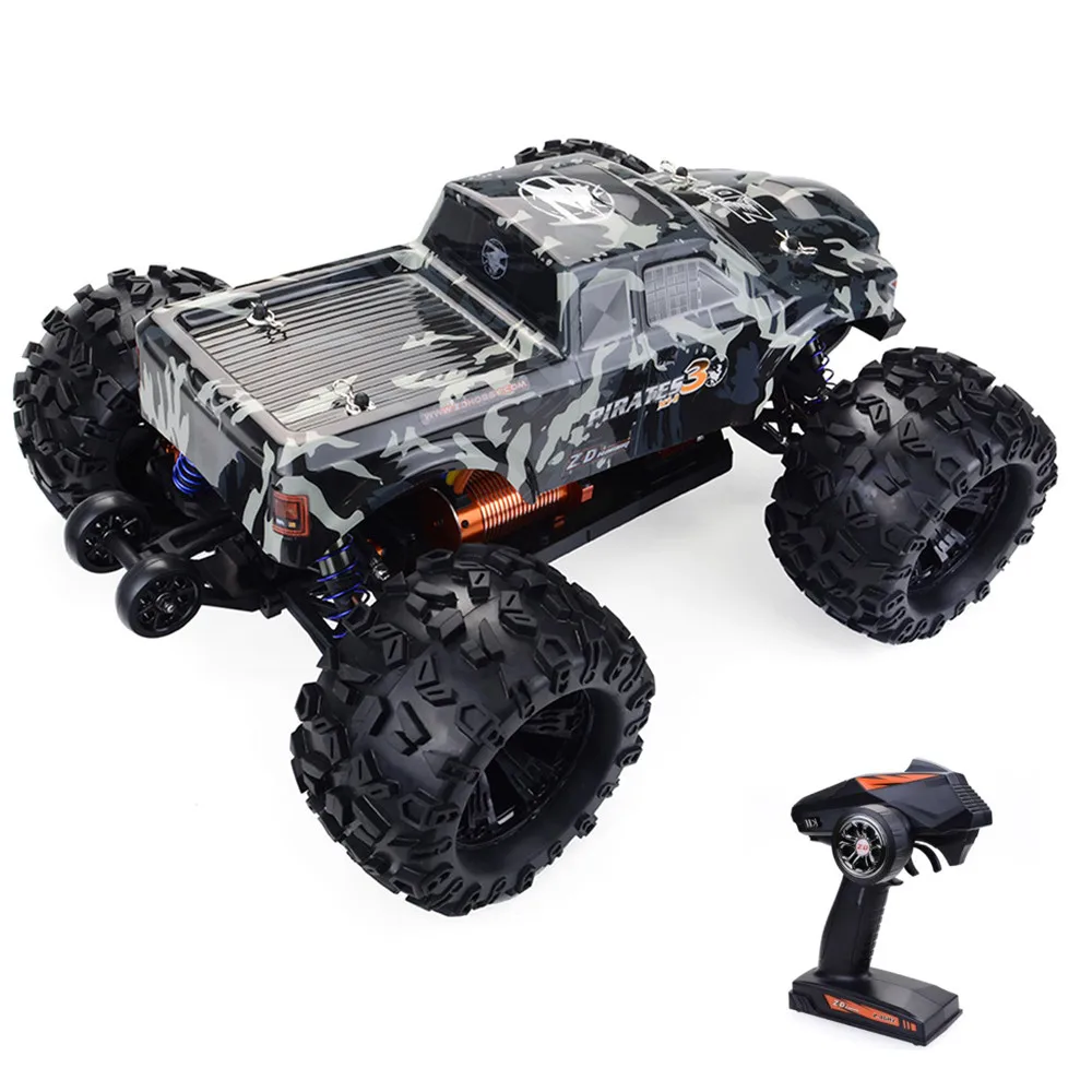 ZD Racing MT8 Pirate 3 RC Car 1/8 120A водонепроницаемый бесщеточный ESC Monster Truck RTR регулируемый