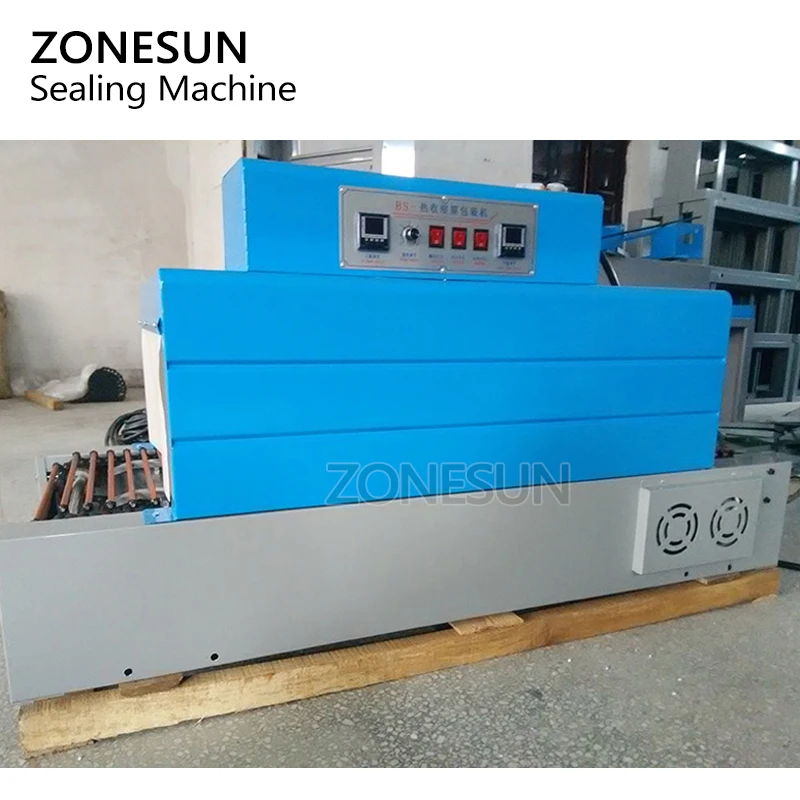 ZONESUN электрическое тепловое туннельное оборудование для усадки посылка
