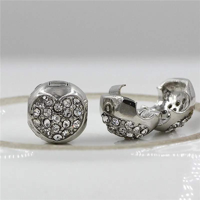 Подвеска для браслетов pandora из Безопасность Клипсы бисера фиксаторы уход за