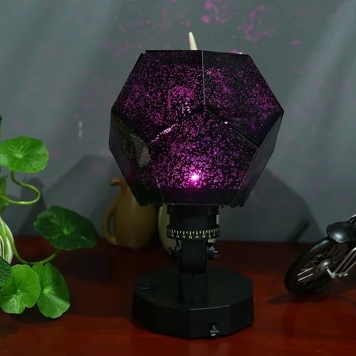 2 generations Purple Поставщиков романтическая Astro звездное небо Проекция Космос Ночная лампа Звездная ночь романтическое украшение для спальни освещение гаджеты - Испускаемый цвет: 2 generations Purple