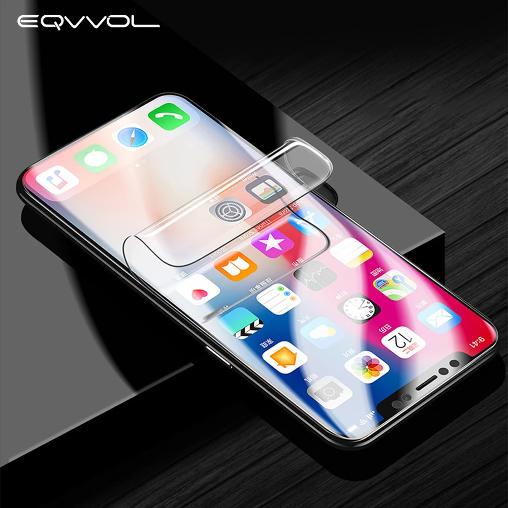 Eqvvol мягкая Гидрогелевая пленка для huawei P20 P10 P9 Lite 9D полное покрытие изогнутый экран протектор для mate 10 9 Pro для Nova 3 2 пленка