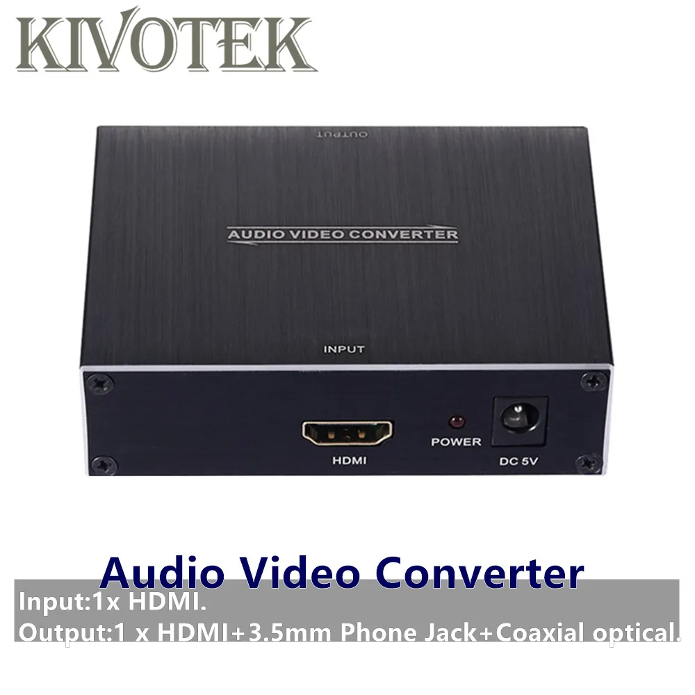 

4K x 2K HDMI + Spdif + коаксиальный + 3,5 мм аудио видео адаптер конвертер USB разъем питания для DVD PS34 XBOX колонки Бесплатная доставка