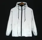 Мужская Светоотражающая куртка 3M, треугольный ветрозащитный плащ-дождевик для скейтборда, верхняя одежда