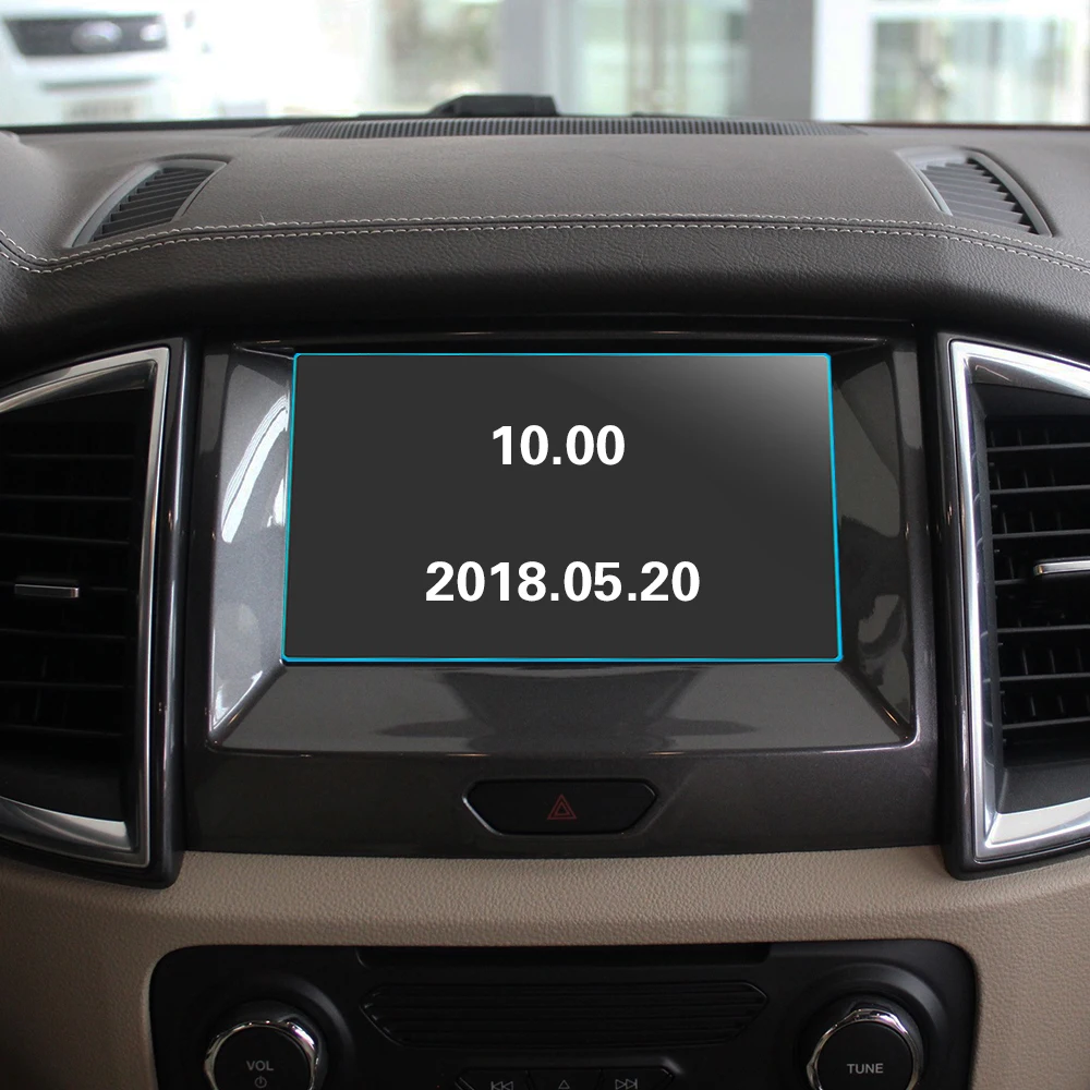 Подходит для Ford New Everest GPS сенсорный экран протектор автомобиля занавес Защитная