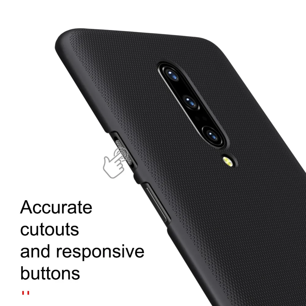 Чехол для oneplus 7T чехол для oneplus 7t pro чехол Nillkin матовый щит жесткая задняя крышка из ПК для oneplus 7Pro oneplus 6T с защитным стеклом