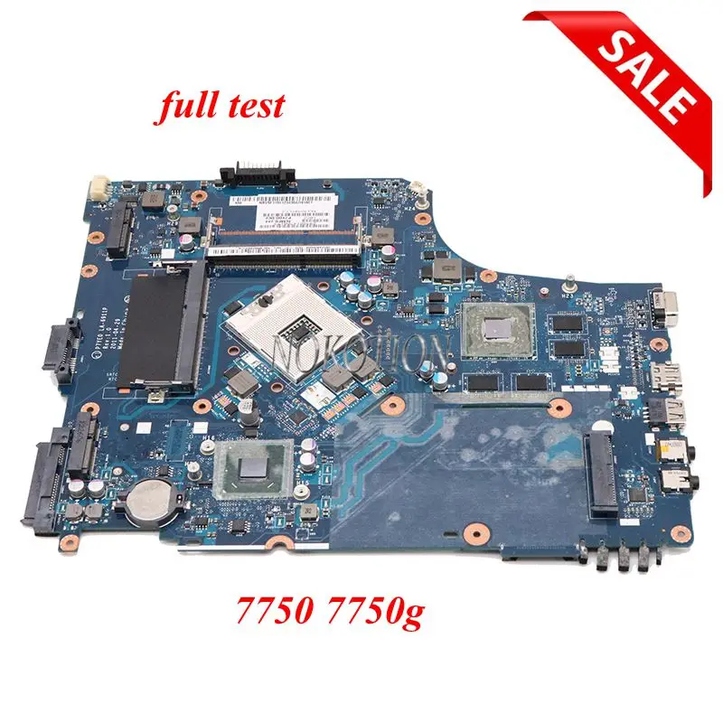 NOKOTION P7YE0 LA-6911P MBRNA02001 MB. RNA02.001 для acer aspire 7750G 7750 материнская плата для ноутбука HM65 DDR3 1 ГБ графика
