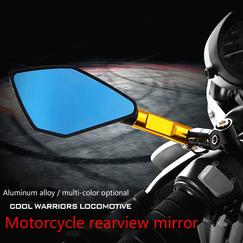1 пара moto rcycle зеркало заднего вида moto CNC боковые зеркала для YAMAHA ys 150 tmax 530 tdm 850 fz6n mt10 c8 nmax 155 fazer8 и т. Д
