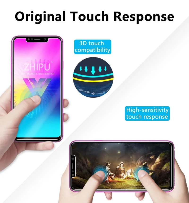 Закаленное стекло для LG W10 протектор экрана 2.5D 9H Премиум защитная пленка|Защитные