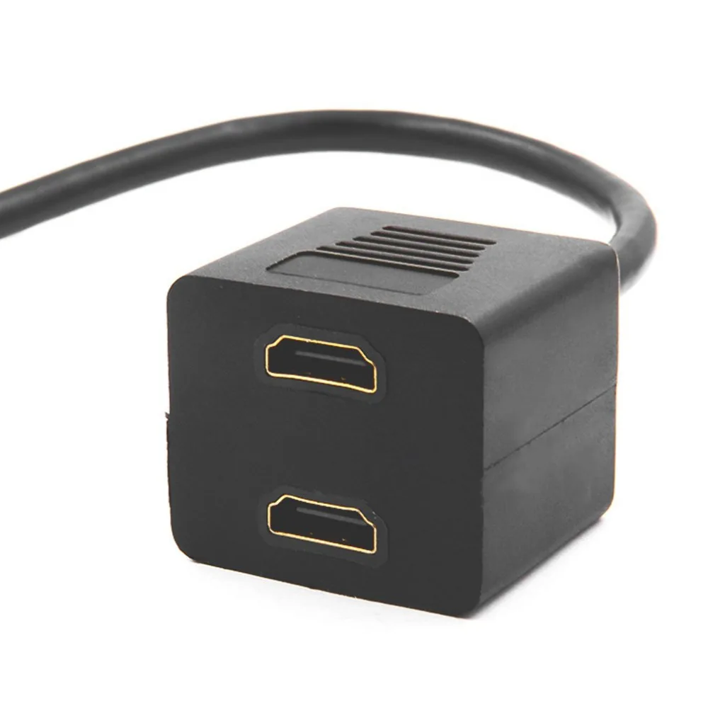 HDMI 2 порта вход Male 1 порт Выход Женский переключатель Y сплиттер Шнур кабель
