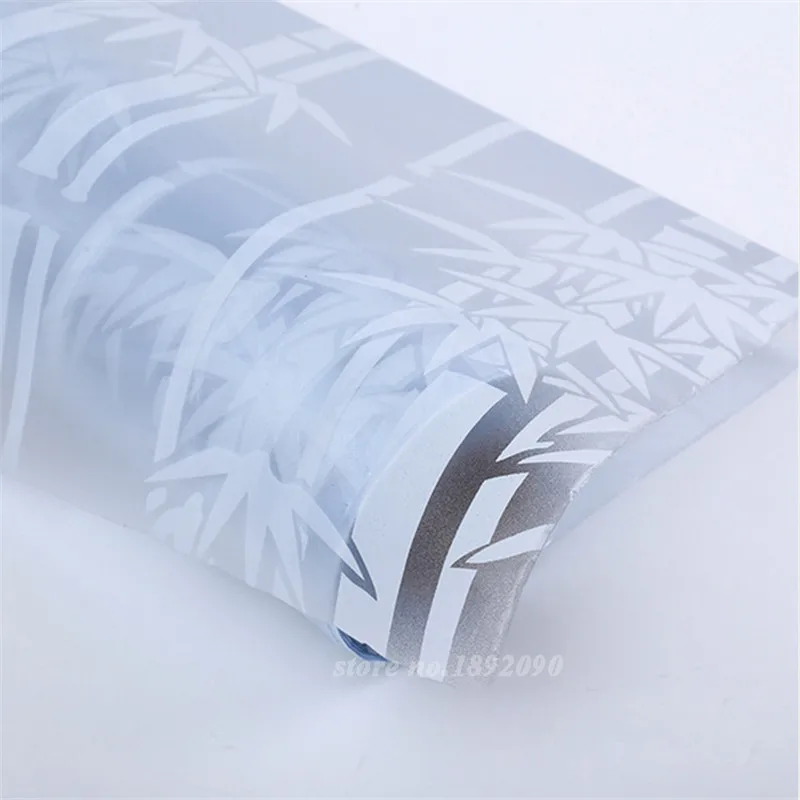 60*200 см непрозрачная самоклеющаяся стеклянная оконная пленка ПВХ матовые