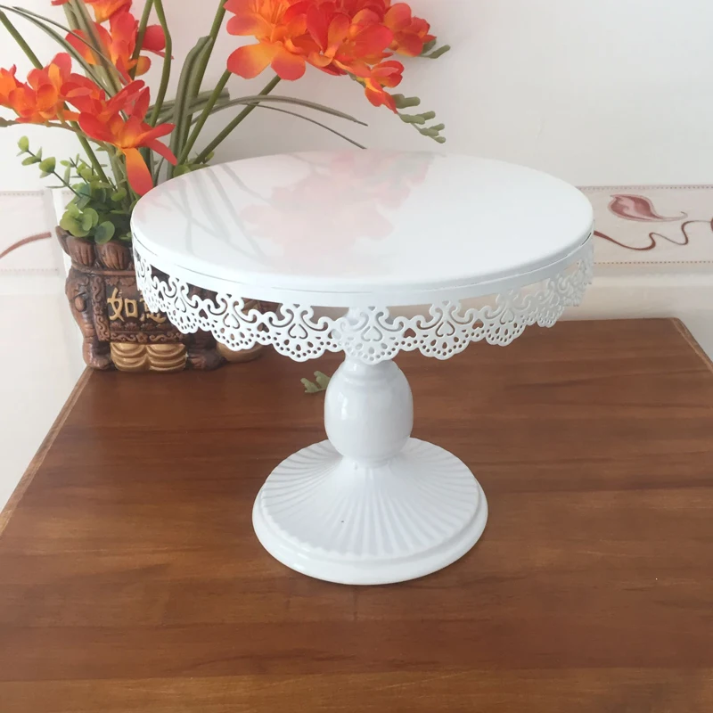 Белая подставка для торта металлическая железная Хрустальная подвеска кекса