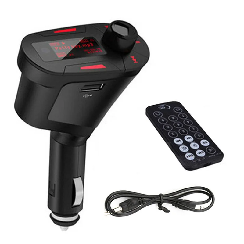Handsfree Bluetooth автомобильный комплект fm-передатчик беспроводной радиоадаптер Hands-free