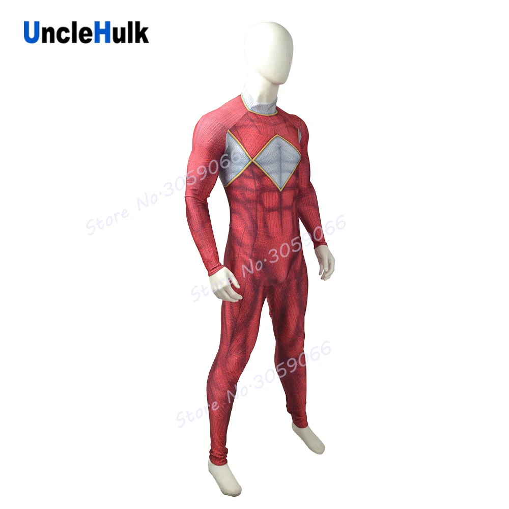 Zyuranger Tyranno Ranger спандекс Zentai боди костюм Хэллоуин Косплей Костюм | UncleHulk|cosplay