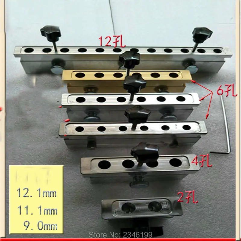 

1Set Aluminum Convenient Lipstick Mold, 9mm,11.1mm, 12.1mm Lipstick Mold