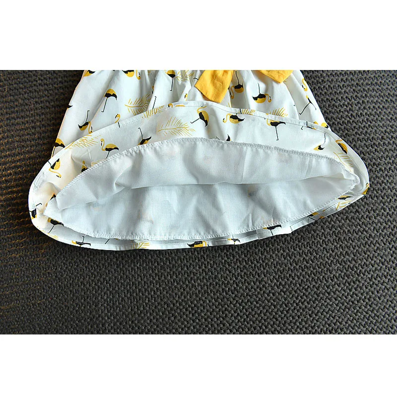 Летние платья для девочек LOVE DD &amp MM новинка детская одежда милые летающие рукава