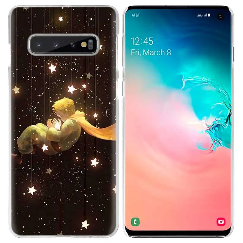 04 С принтом «Маленький принц», чехол для samsung Galaxy S10 5G S10e S9 S8 M30 M20 M10 J4 J6 плюс J8 Note 8 9 прозрачный жесткий чехол из ПК для телефона - Цвет: 04