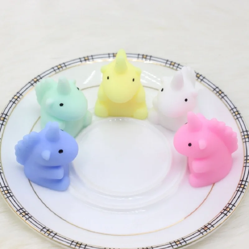 Мягкие игрушки в форме единорога милые животные антистресс сжимаемые Mochi
