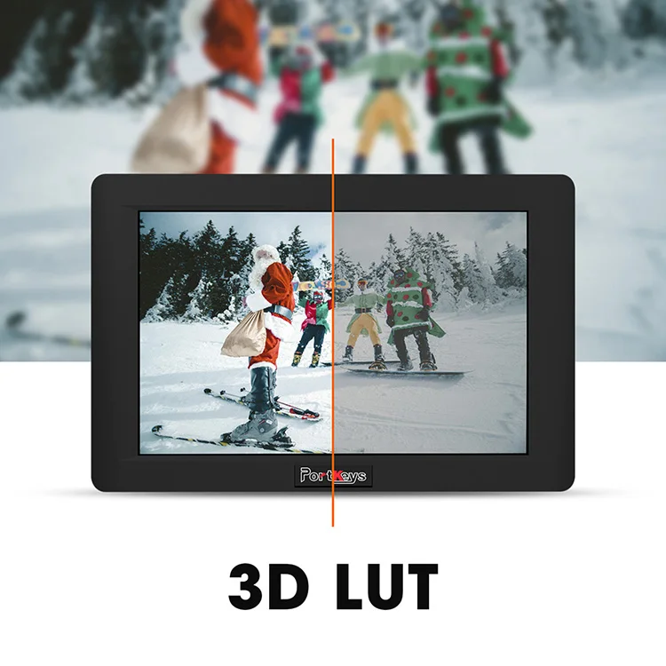 PortKeys HH7 1200nit дневной 7 дюймов 3D LUT 4 K HDMI сигнала на Камера подал монитор с гистограммы монитор для dslr камеры