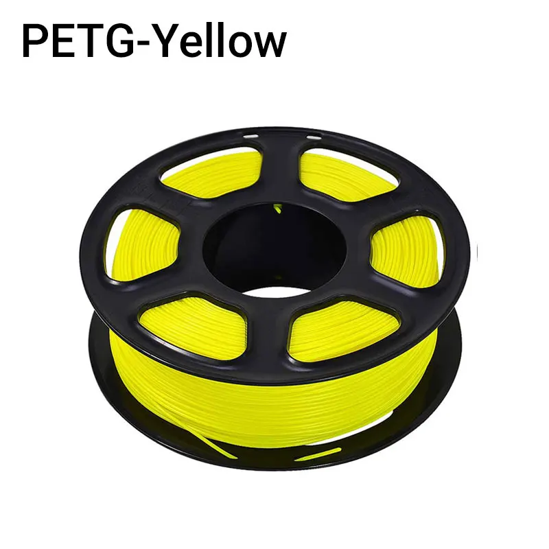 Yellow Горячая 3D печать нить PETG 3D нить PETG материал 1,75 мм 1 кг PETG 3D нить с высокой прочностью - Цвет: Yellow