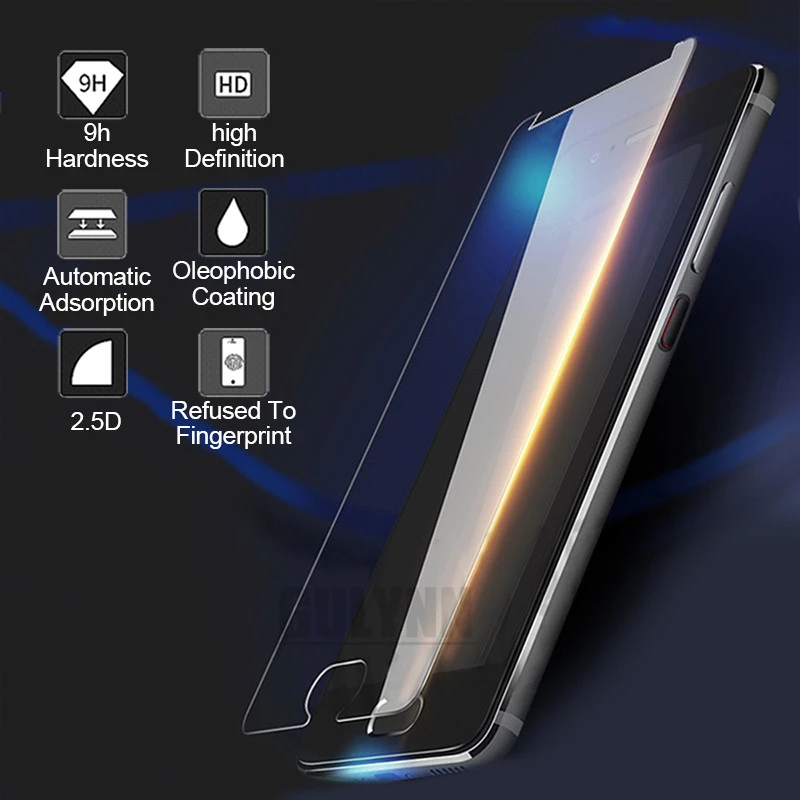 Защитное стекло 2.5D 9H для Samsung Galaxy A3 A5 A7 A6 A8 J2 J4 J6 J3 J5 J7 2017 2018 | Мобильные телефоны и