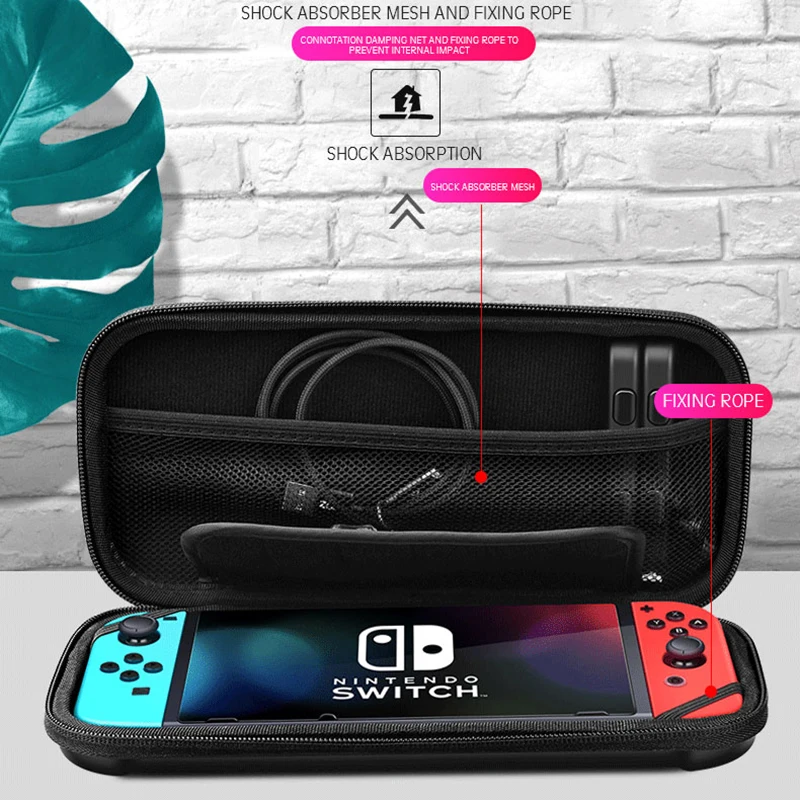 Жесткий чехол из поликарбоната для Nintendo Switch Защитная сумка хранения