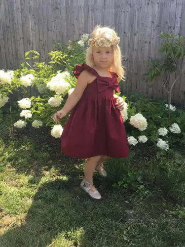 

Girl Dress Toddler Kid Baby Girls Bowknot Party Pageant Princess Summer Gown Sleeveless Dress Sundress