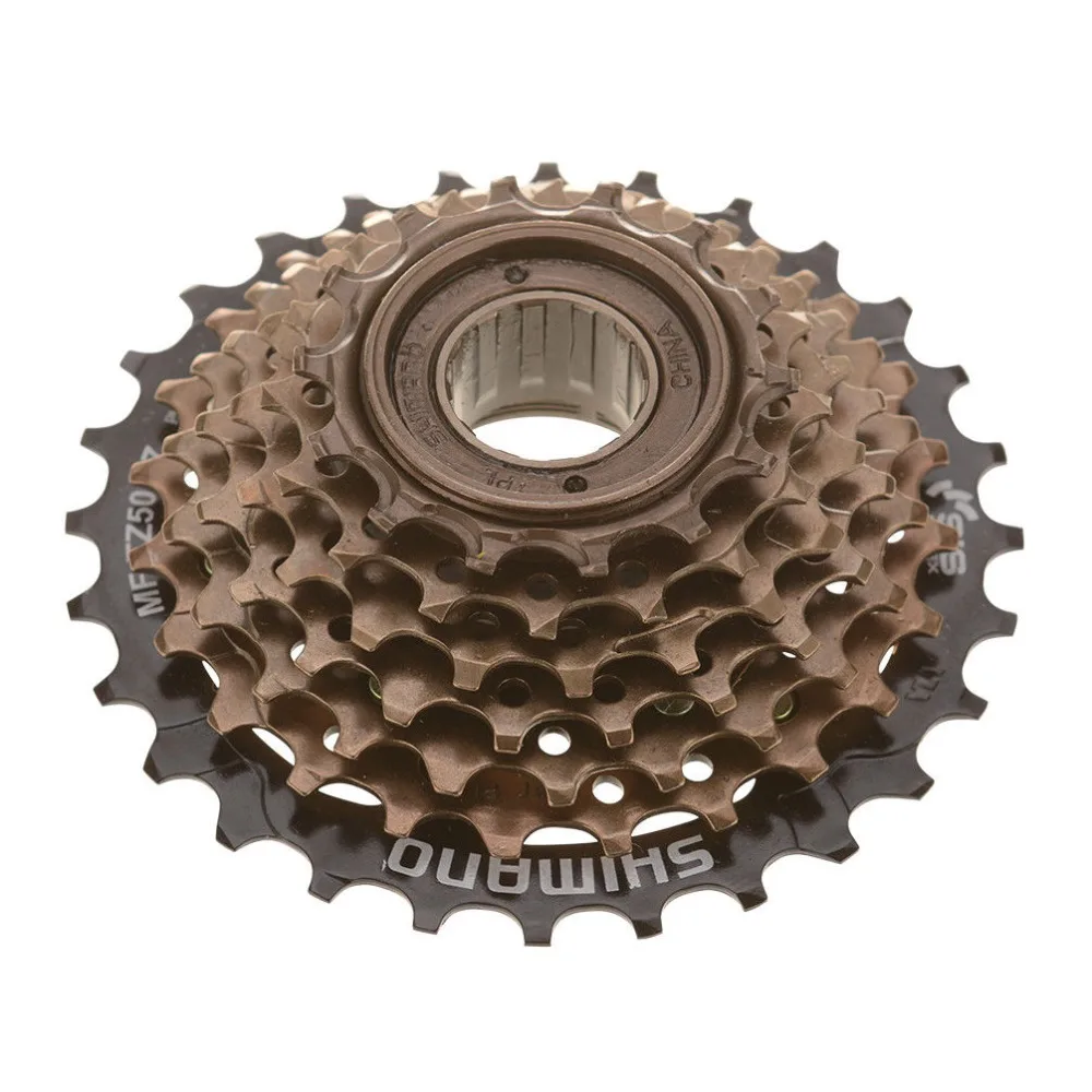 Оригинальный SHIMANO Tourney велосипед MF TZ500 7 Freewheel 14 28 T/14 34 T сталь для MTB дорожный
